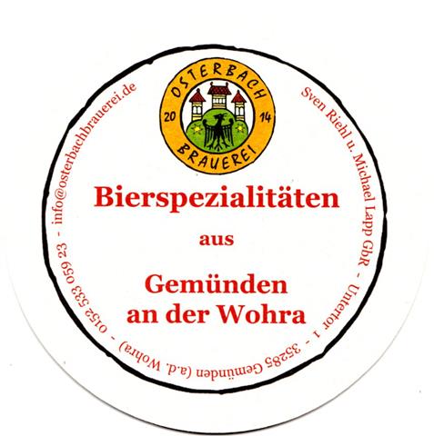 gemünden kb-he osterbach rund 1b (215-bierspezialitäten)